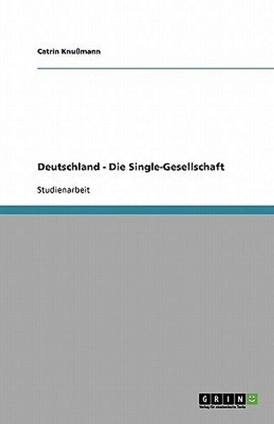 deutschland single gesellschaft